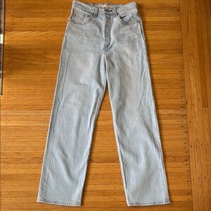 Levis Ribcage Straight Ankle